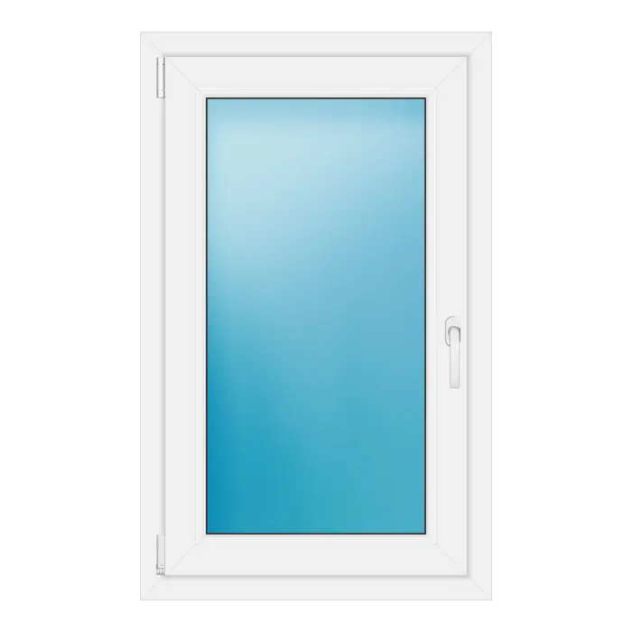 Einflügeliges Kunststofffenster 68x110 cm Weiß