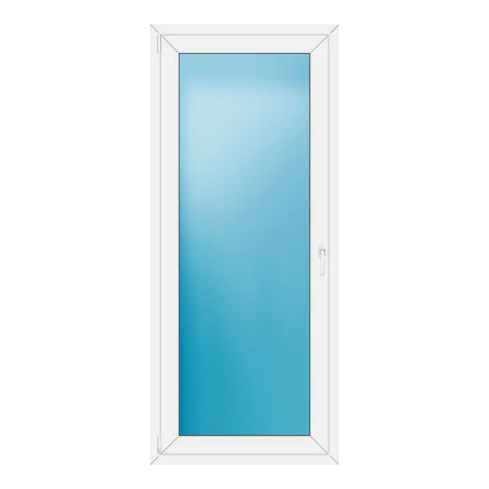 Balkontür 84x196 cm Weiß