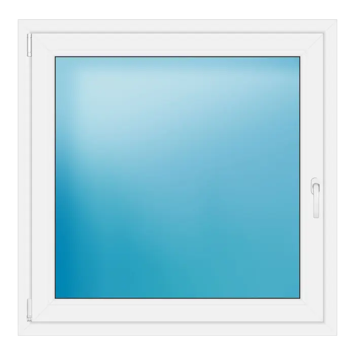 Einflügeliges Kunststofffenster 110x109 cm Weiß