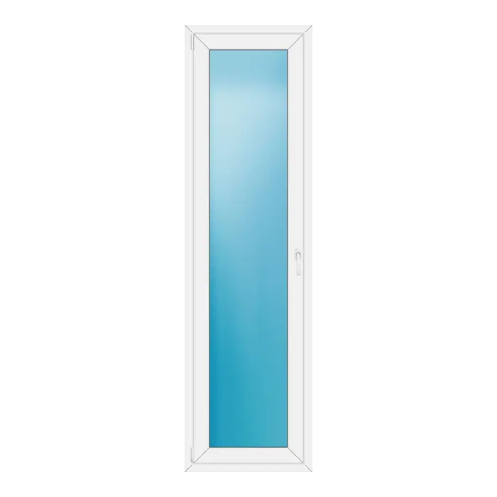 Balkontür 66x232 cm Weiß