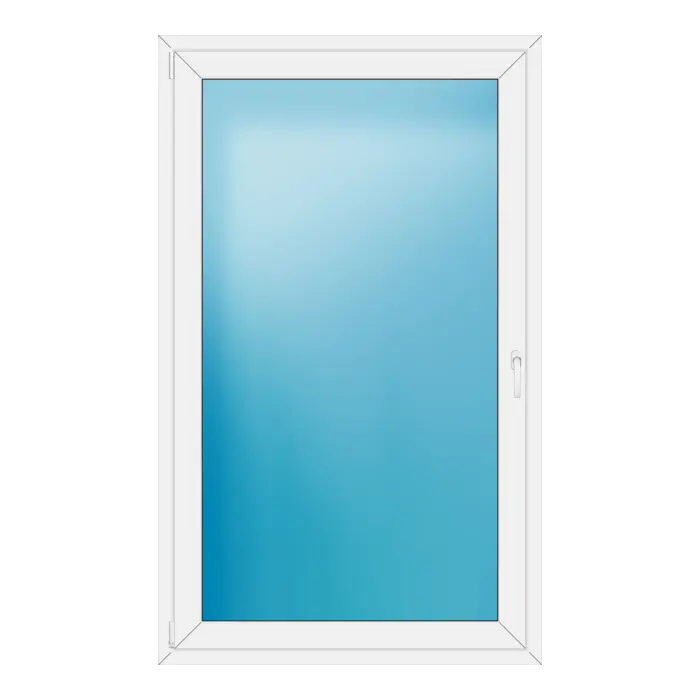 Balkontür 112x184 cm Weiß