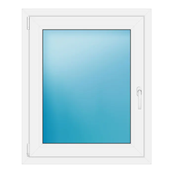 Einflügeliges Kunststofffenster 79,5x95,5 cm Weiß
