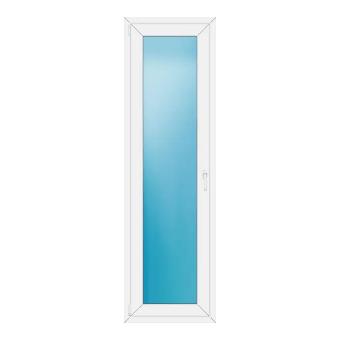 Balkontür 62x206 cm Weiß