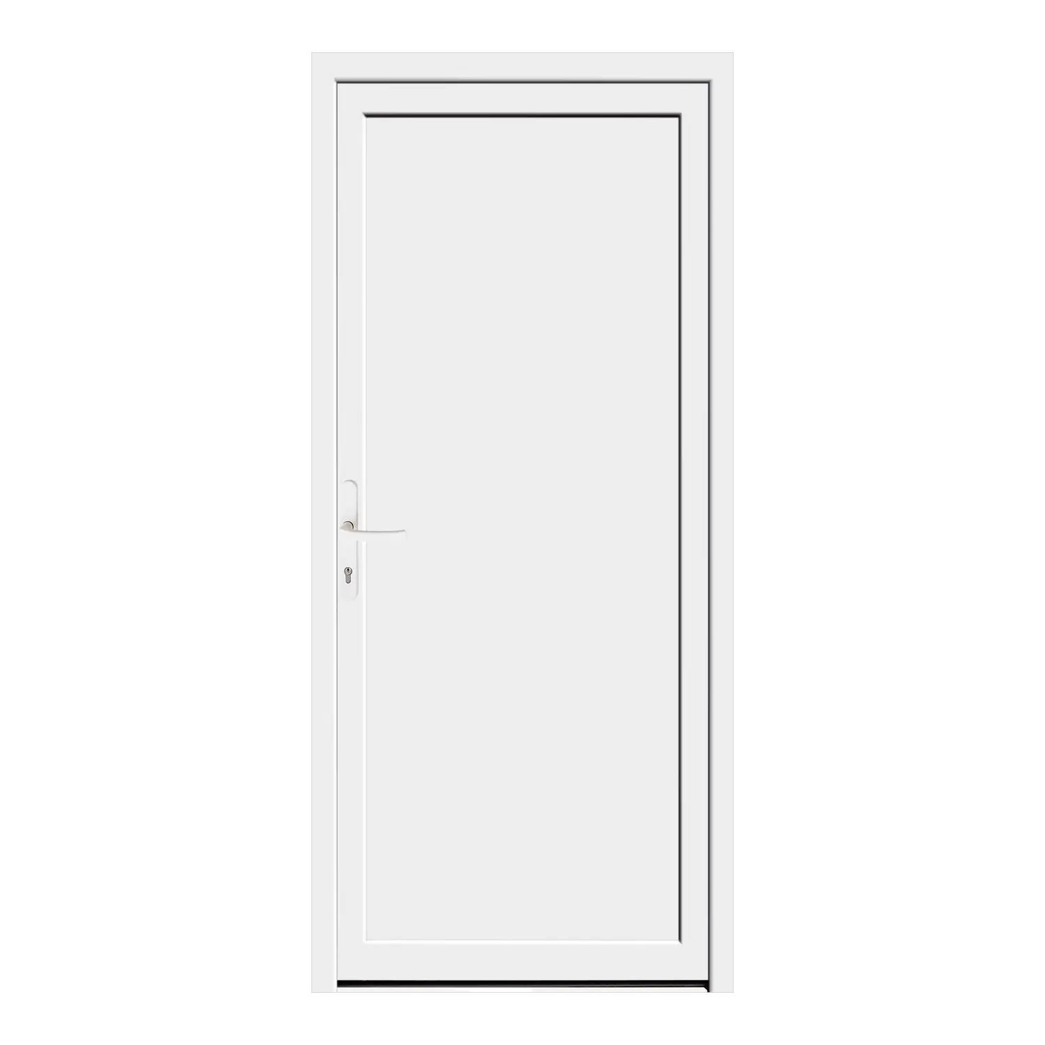 Nebeneingangstür 83x185 cm Weiß MSVP