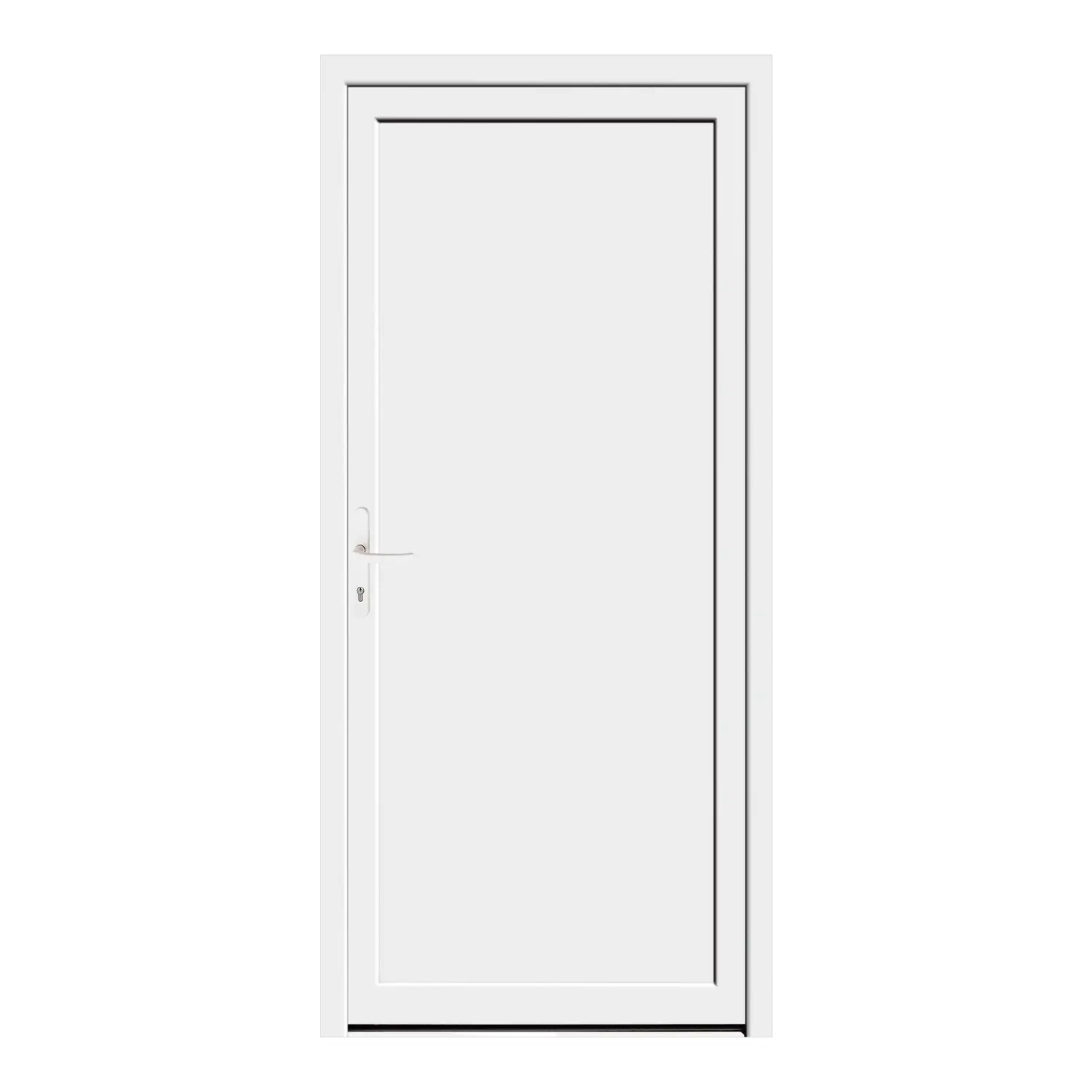 Nebeneingangstür 97x211 cm Weiß MSVP