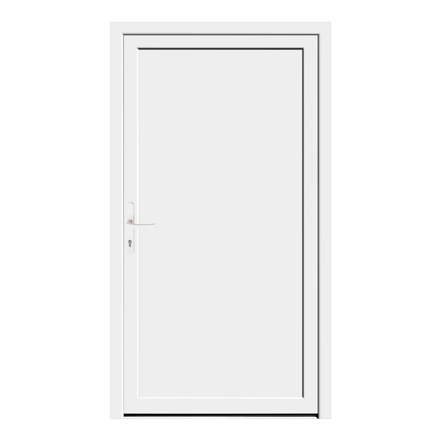 Nebeneingangstür 100x180 cm Weiß MSVP