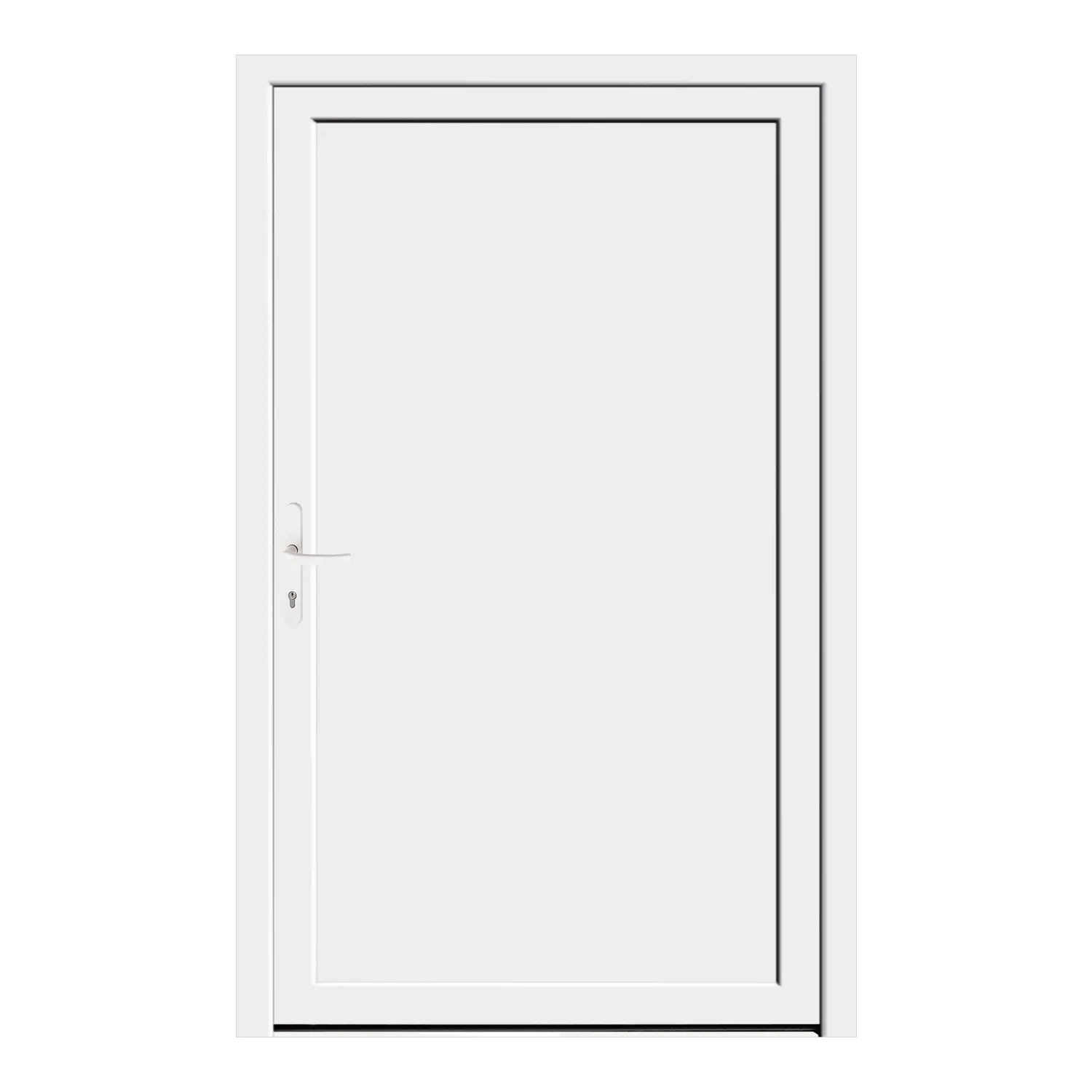 Nebeneingangstür 120x190 cm Weiß MSVP