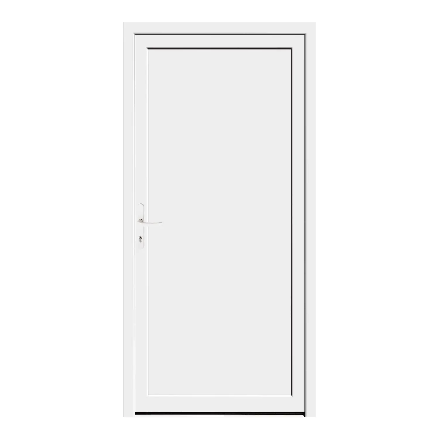 Nebeneingangstür 101x207 cm Weiß MSVP