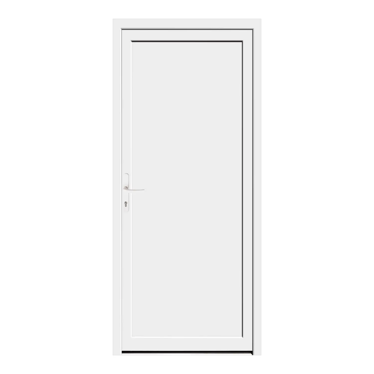 Nebeneingangstür 90x204 cm Weiß MSVP