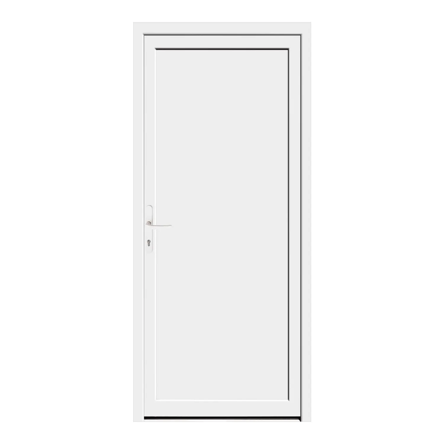 Nebeneingangstür 88x198 cm Weiß MSVP
