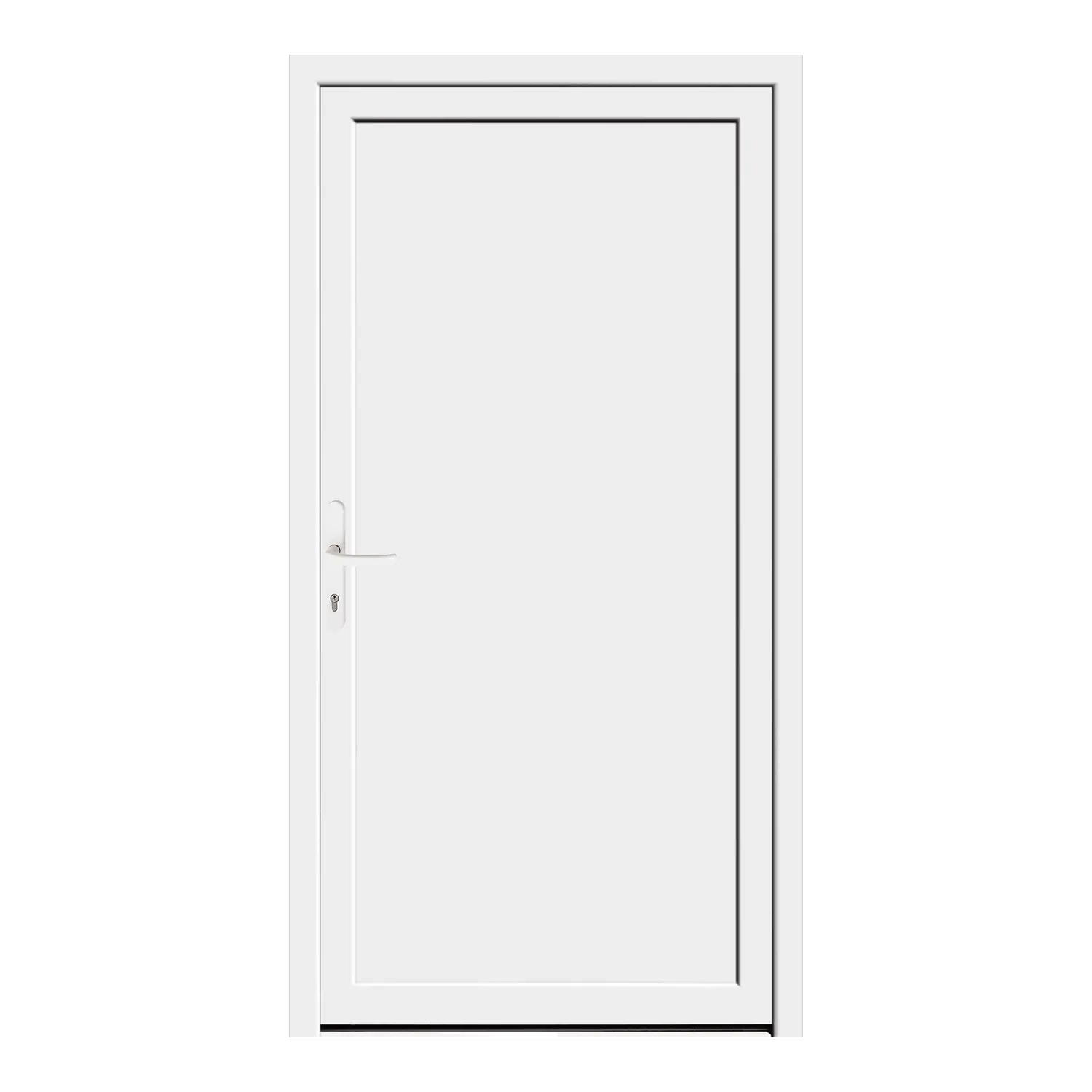 Nebeneingangstür 94x180 cm Weiß MSVP