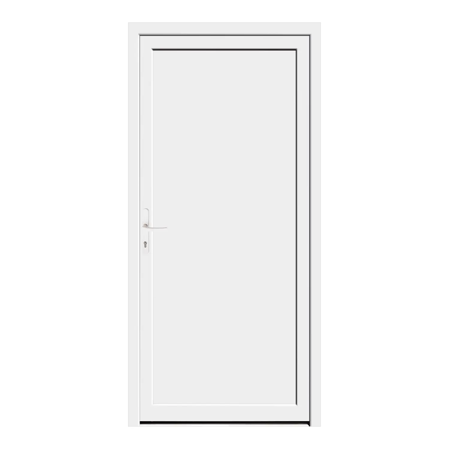 Nebeneingangstür 100x210 cm Weiß MSVP