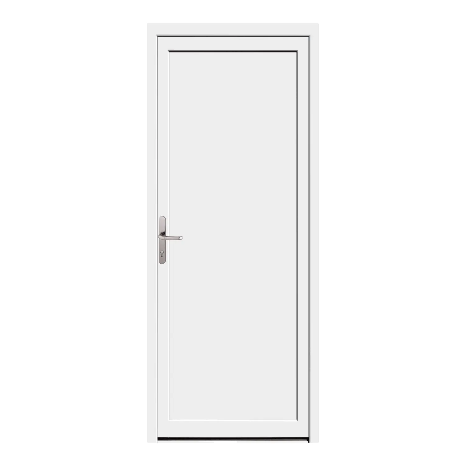 Nebeneingangstür 85x208 cm Weiß MSVP