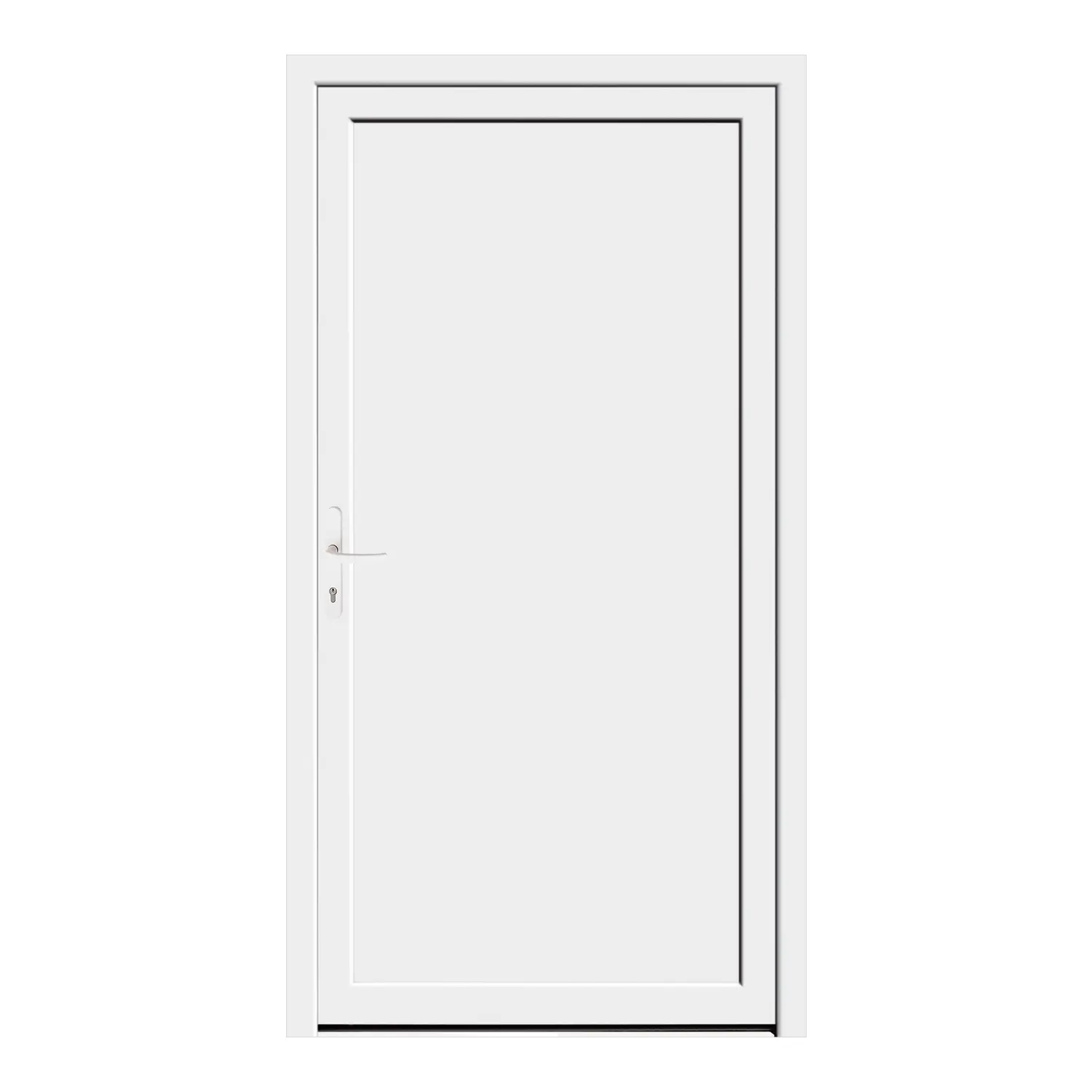 Nebeneingangstür 110x208 cm Weiß MSVP