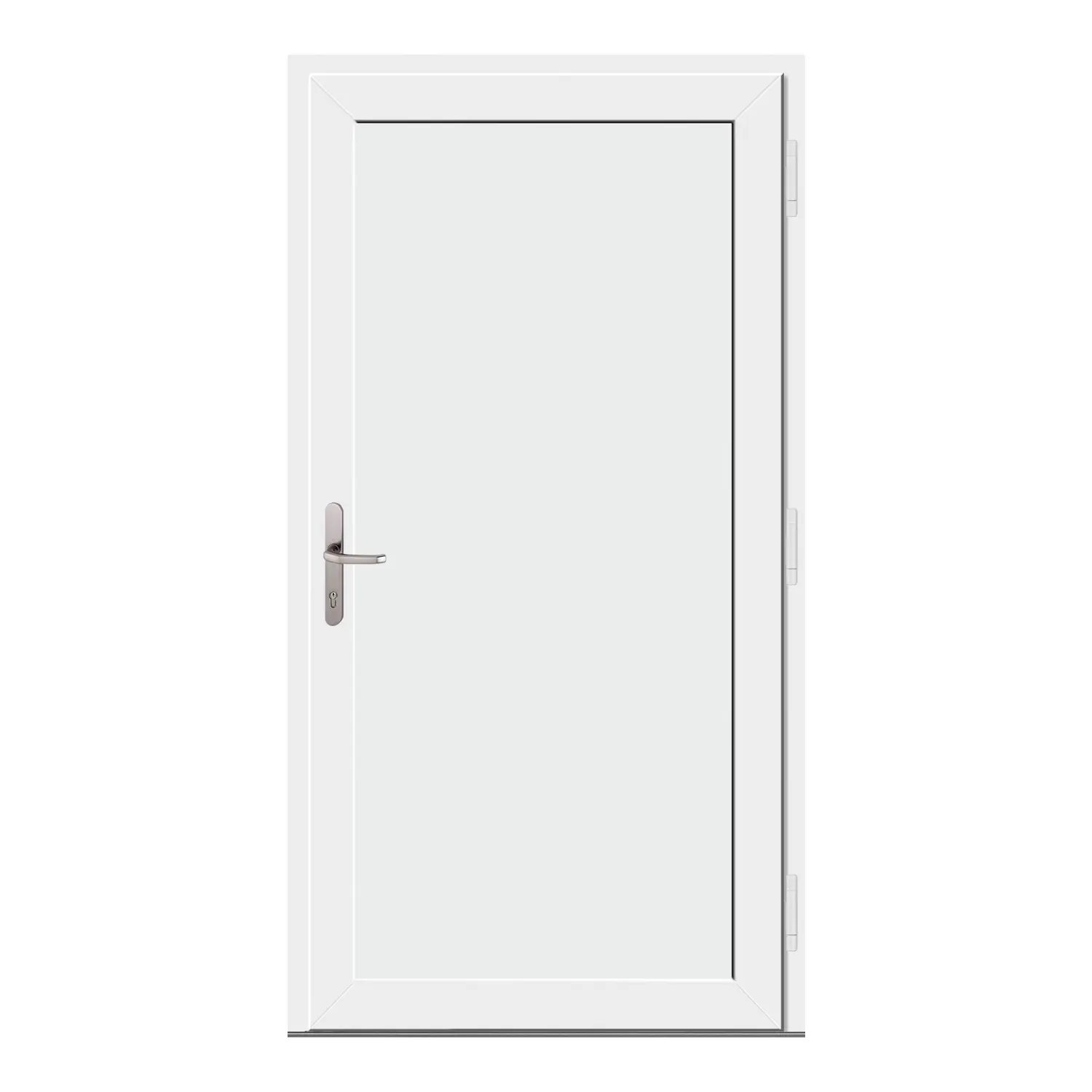 Nebeneingangstür 100x190 cm Weiß MSVP