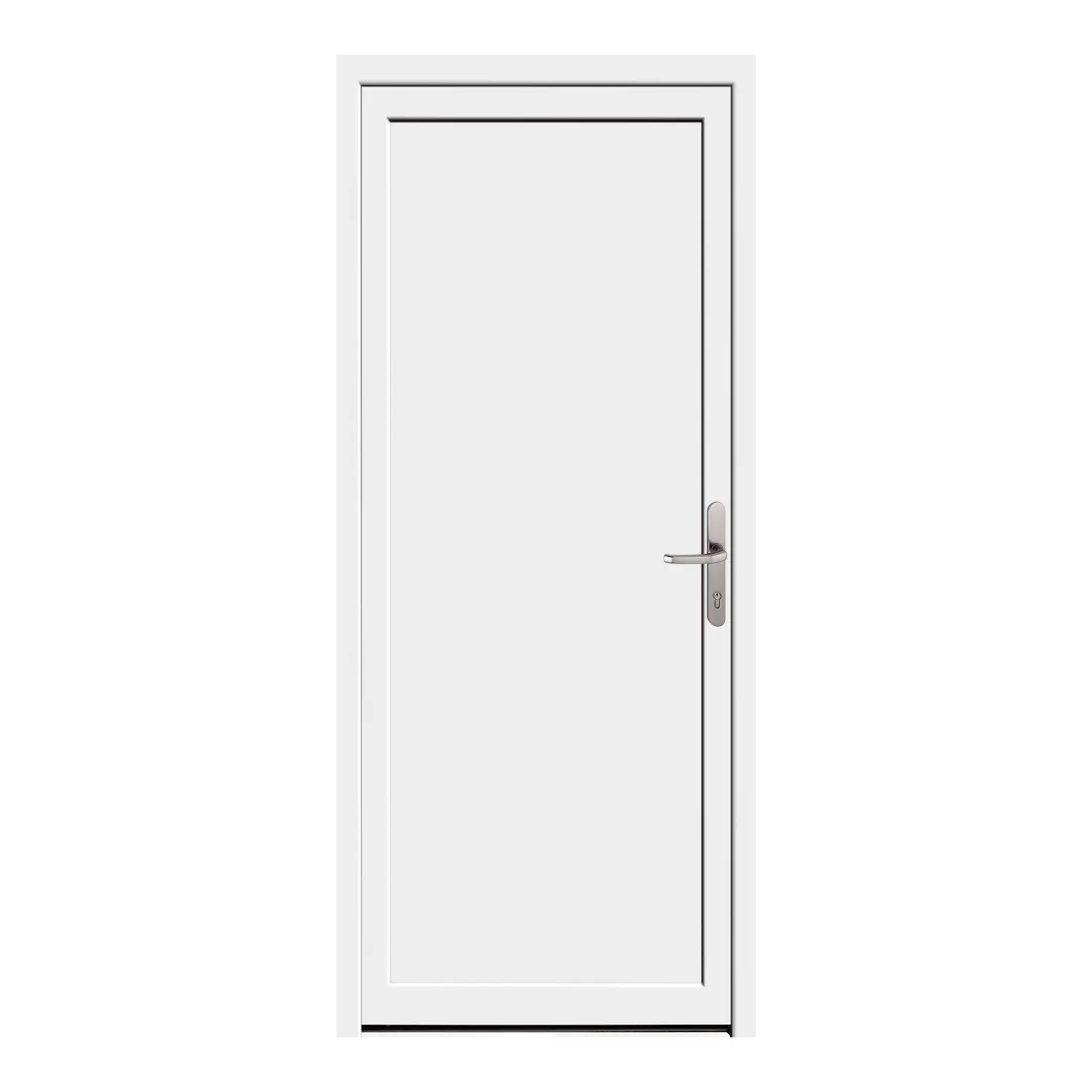 Nebeneingangstür 80x187.5 cm Weiß MSVP
