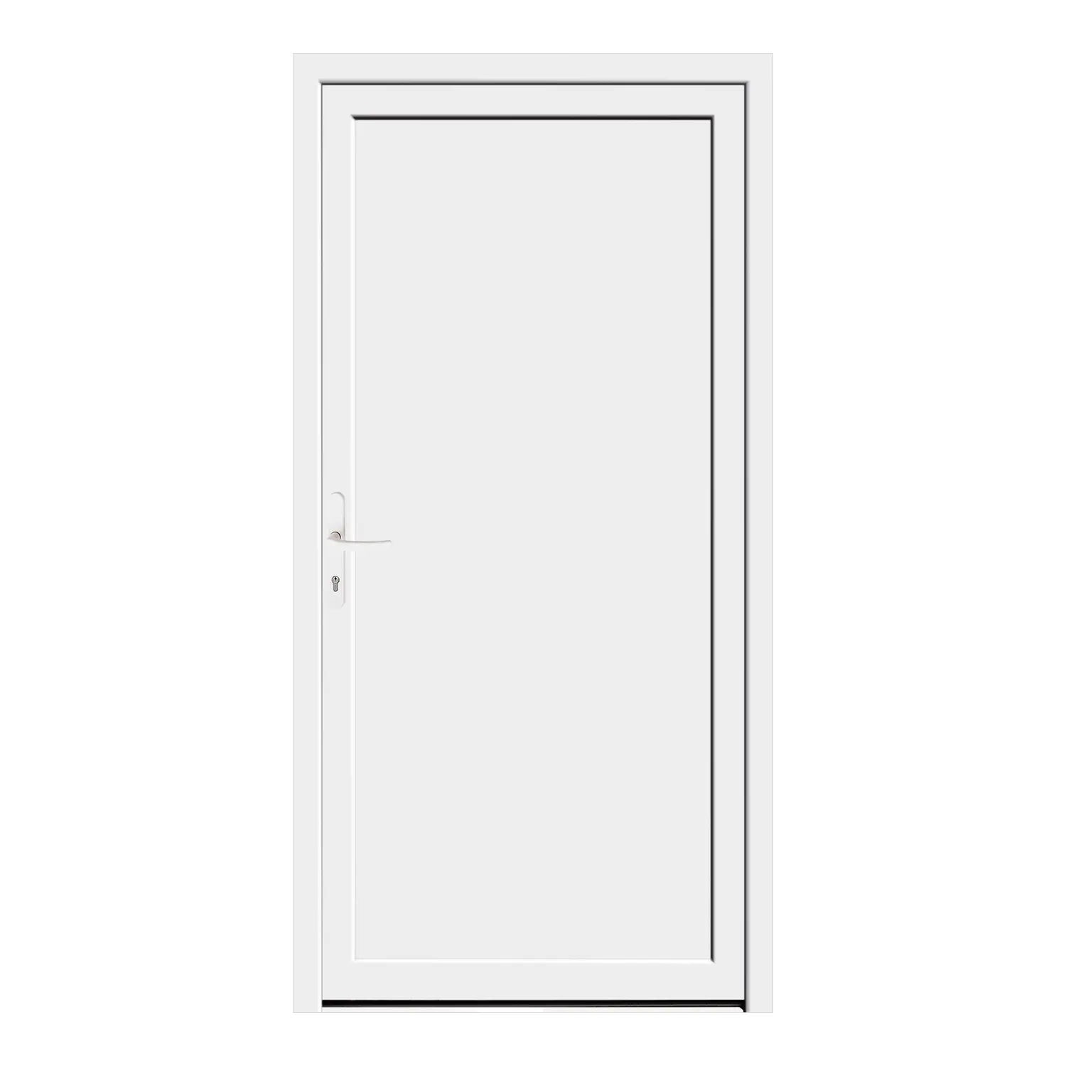 Nebeneingangstür 98x196 cm Weiß MSVP
