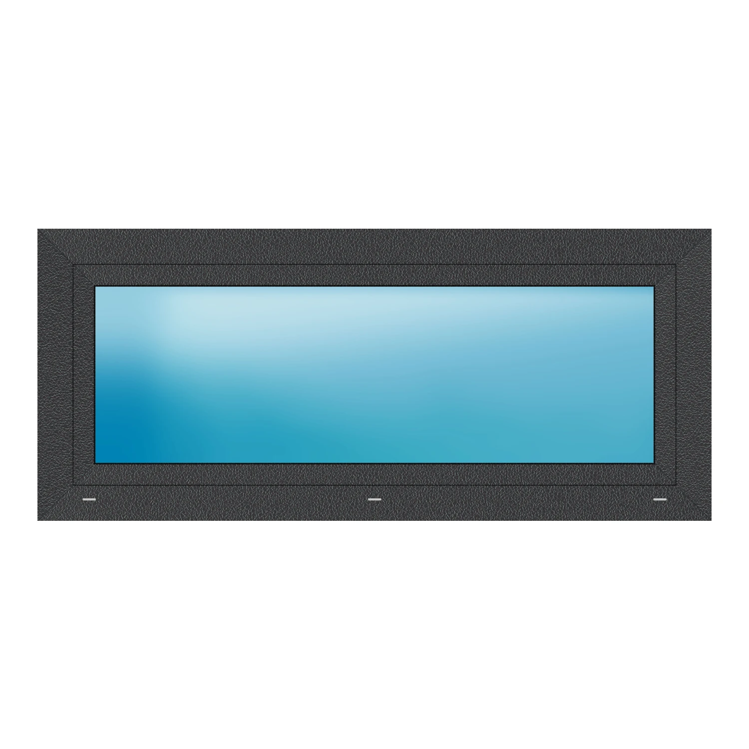 Fenster 150x65 cm Anthrazit Feinstruktur