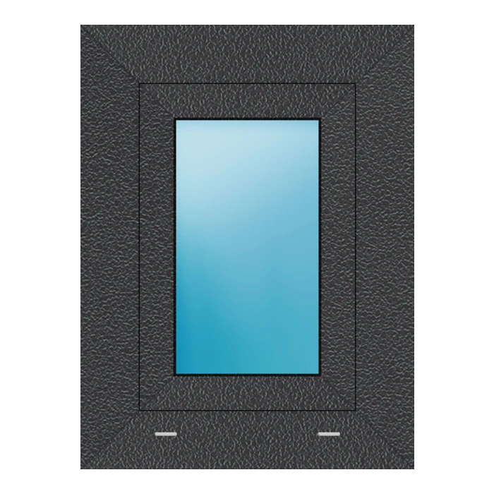 Fenster 45x60 cm Anthrazit Feinstruktur
