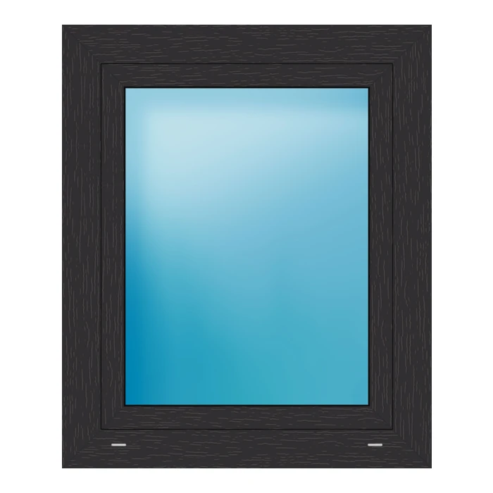 Fenster 75x90 cm Anthrazit genarbt
