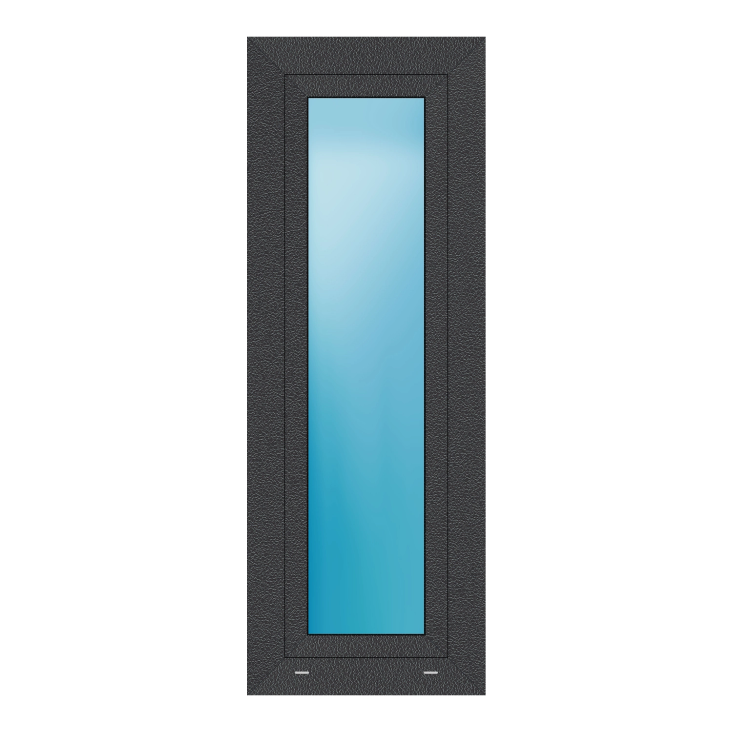 Fenster 50x138 cm Anthrazit Feinstruktur
