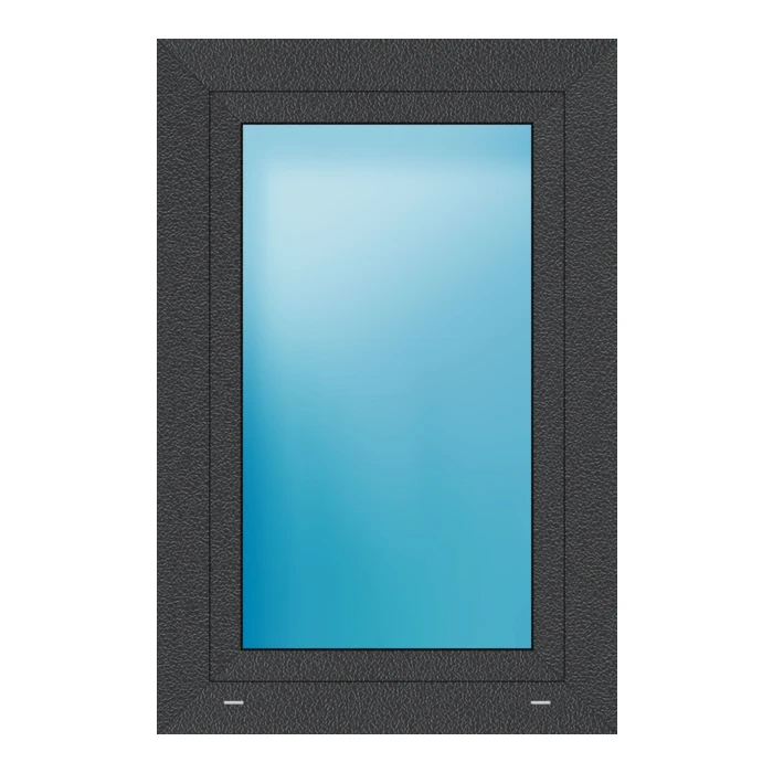 Fenster 69x104.3 cm Anthrazit Feinstruktur