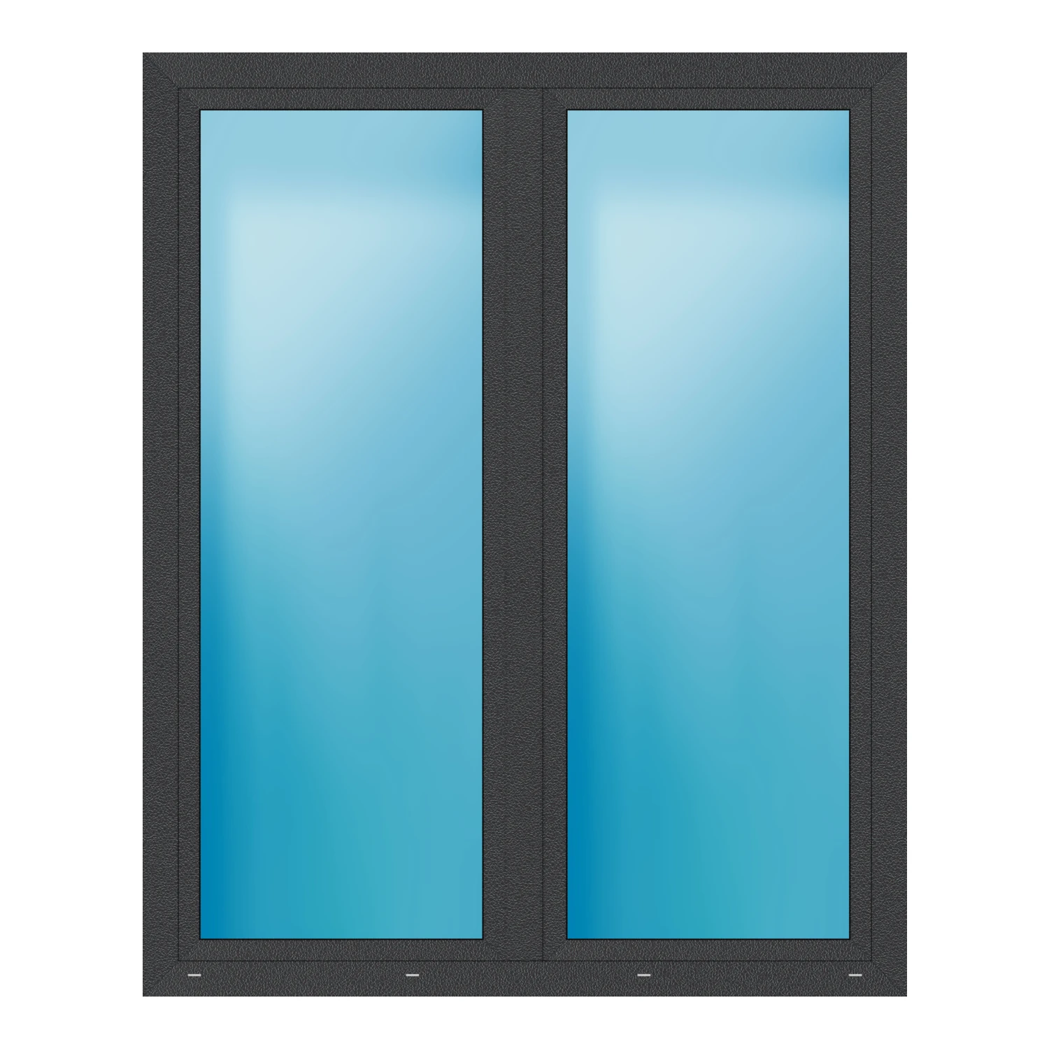 Terrassentür 170x210 cm Anthrazit Feinstruktur