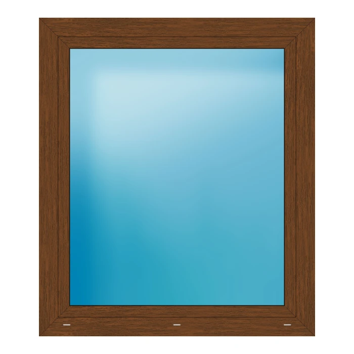 Fenster 114.5x132 cm Golden Oak genarbt