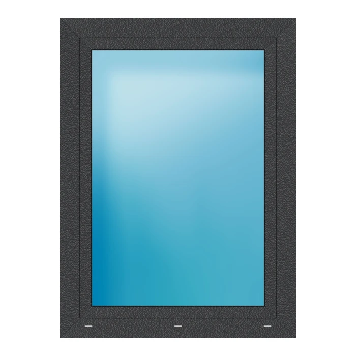 Fenster 94x127 cm Anthrazit Feinstruktur