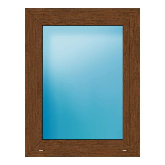 Fenster 85x110 cm Golden Oak genarbt