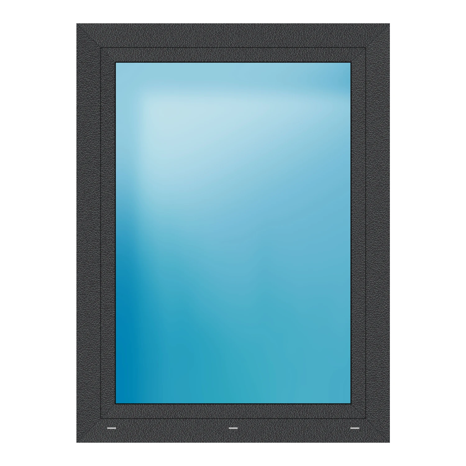 Fenster 102.6x137.3 cm Anthrazit Feinstruktur