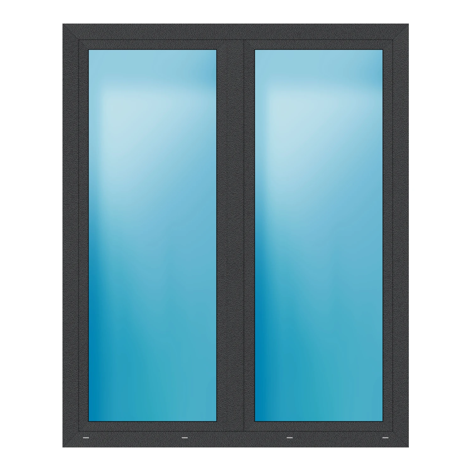 Terrassentür 170x208 cm Anthrazit Feinstruktur