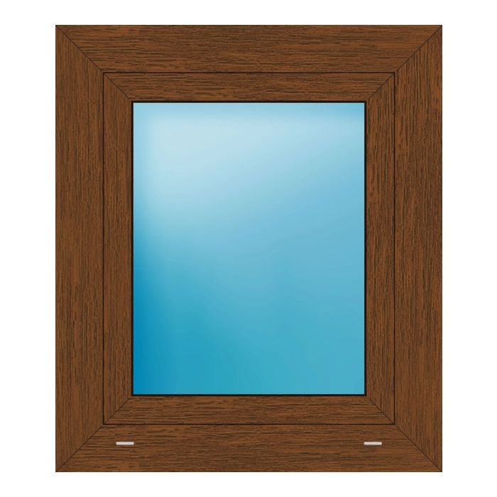 Fenster 64x74 cm Golden Oak genarbt