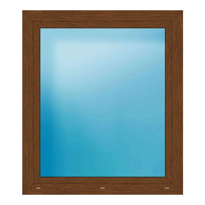 Fenster 115x132 cm Golden Oak genarbt