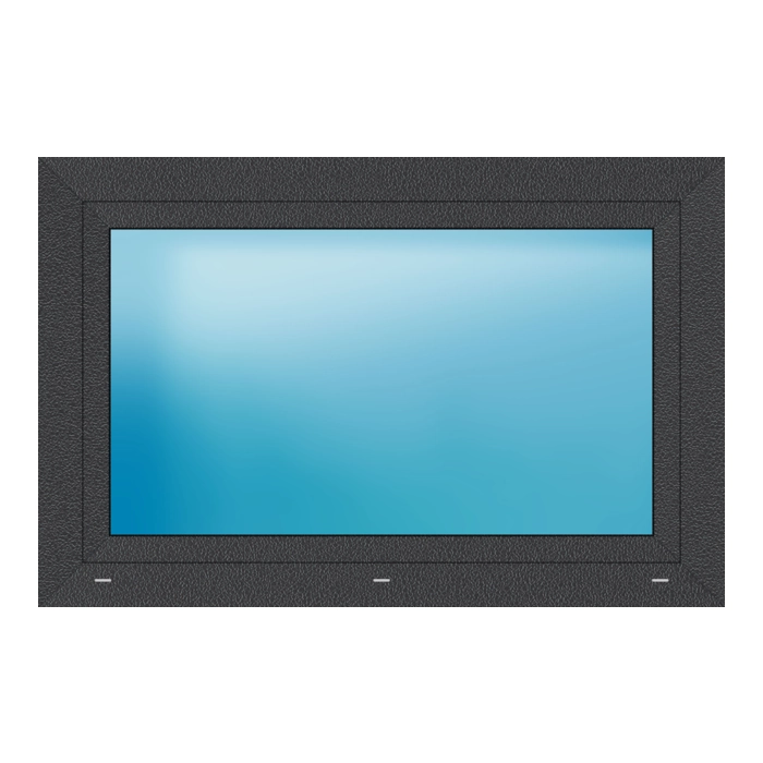 Fenster 122x80 cm Anthrazit Feinstruktur