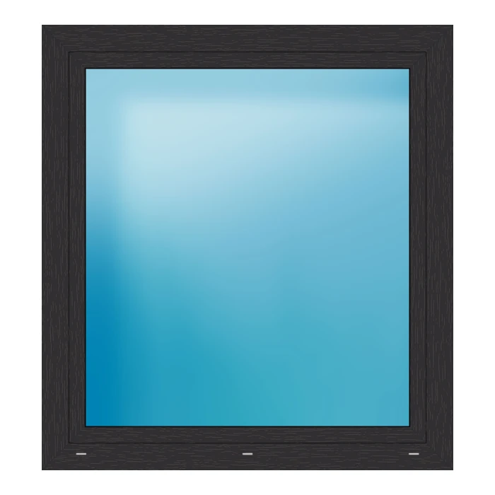 Fenster 120x130 cm Anthrazit genarbt