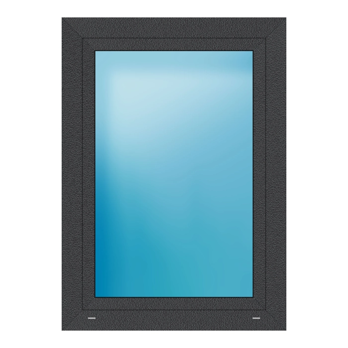 Fenster 86x120 cm Anthrazit Feinstruktur