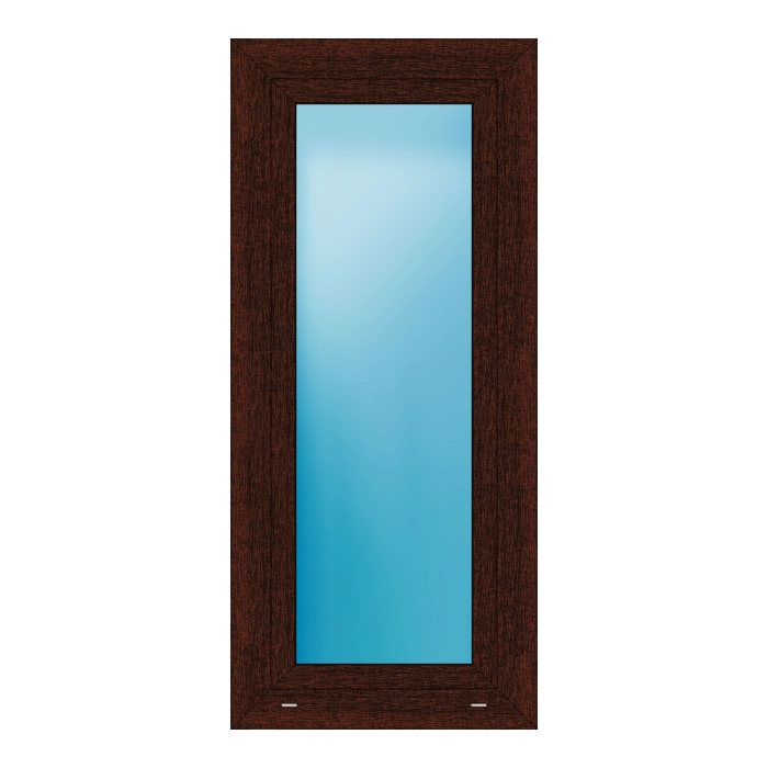 Fenster 60x135 cm Mahagoni genarbt