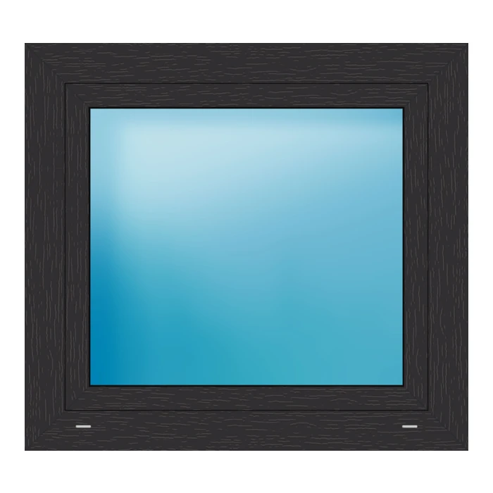 Fenster 87x80 cm Anthrazit genarbt