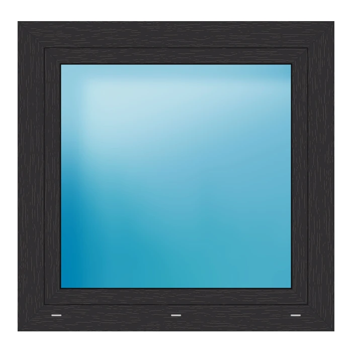 Fenster 94x92 cm Anthrazit genarbt