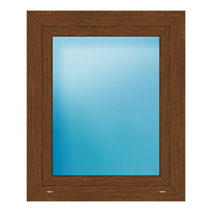 Fenster 79x95 cm Golden Oak genarbt