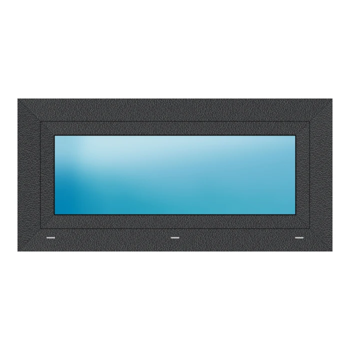 Fenster 109x53 cm Anthrazit Feinstruktur