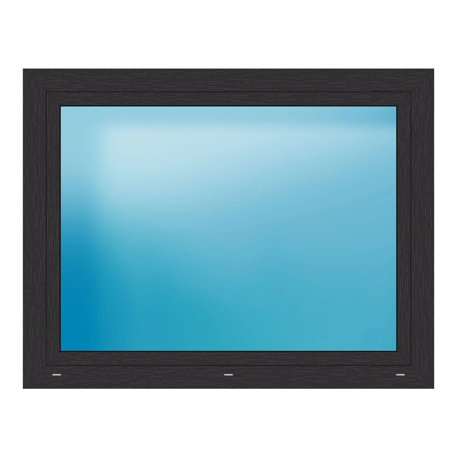 Fenster 140x109 cm Anthrazit genarbt
