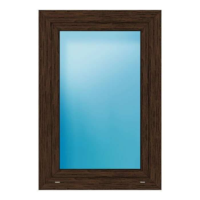 Fenster 75x110 cm Mooreiche genarbt