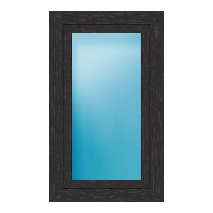 Fenster 65x109 cm Anthrazit genarbt