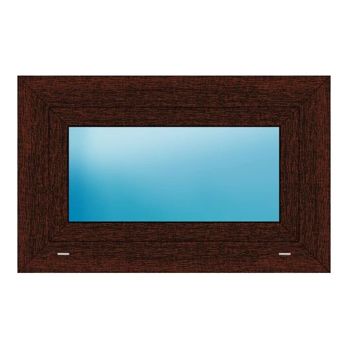 Fenster 78.5x49.5 cm Mahagoni genarbt