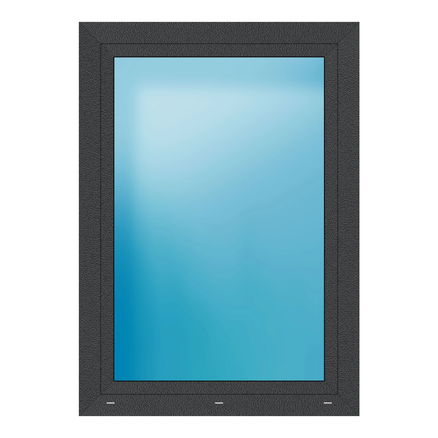 Fenster 101.9x143.2 cm Anthrazit Feinstruktur