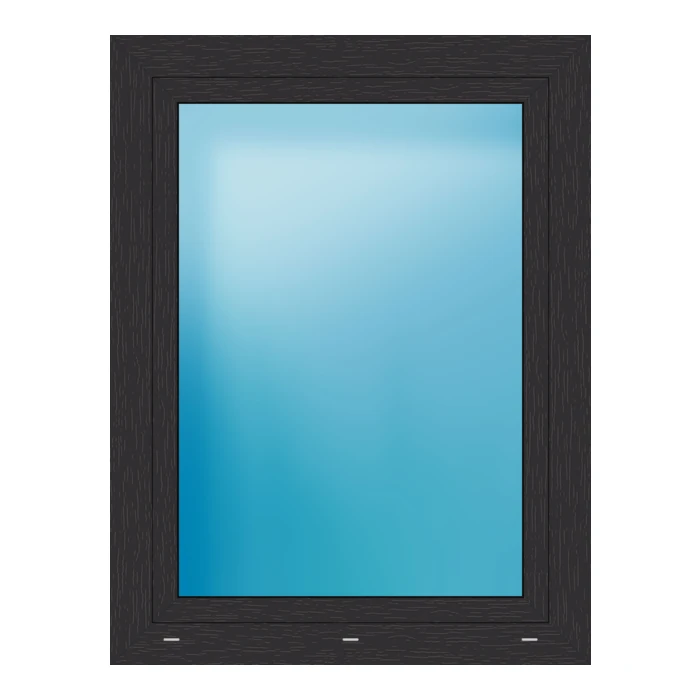 Fenster 90x118 cm Anthrazit genarbt