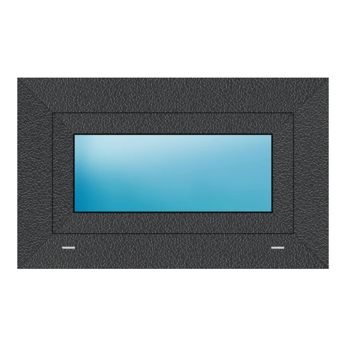 Fenster 70x43 cm Anthrazit Feinstruktur