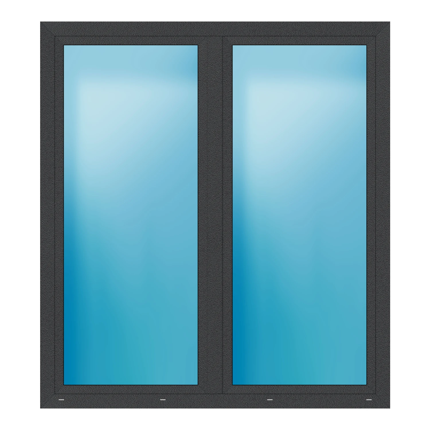 Terrassentür 190x210 cm Anthrazit Feinstruktur
